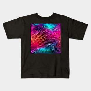 psychedelic 3D pattern Kids T-Shirt